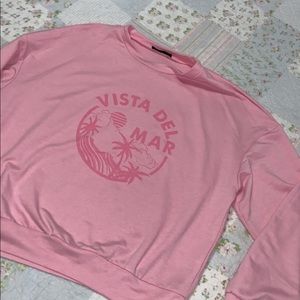 SHEIN drop letter graphic pullover